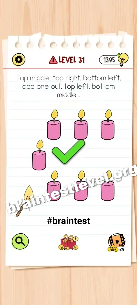 Brain Test All-Star Level 31 screenshot 2