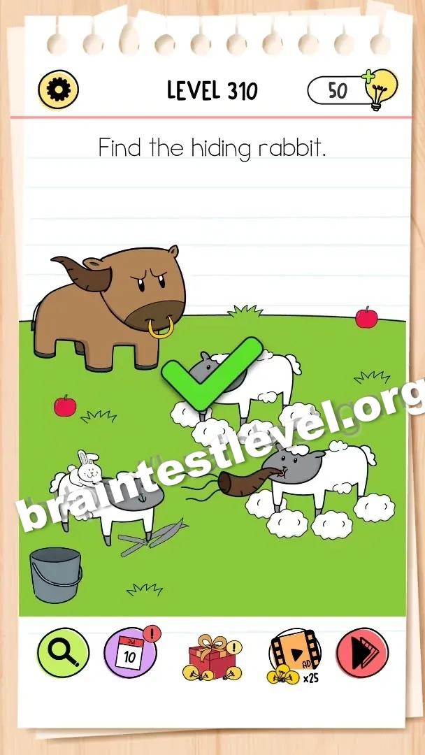 Brain Test All-Star Level 310 screenshot 2