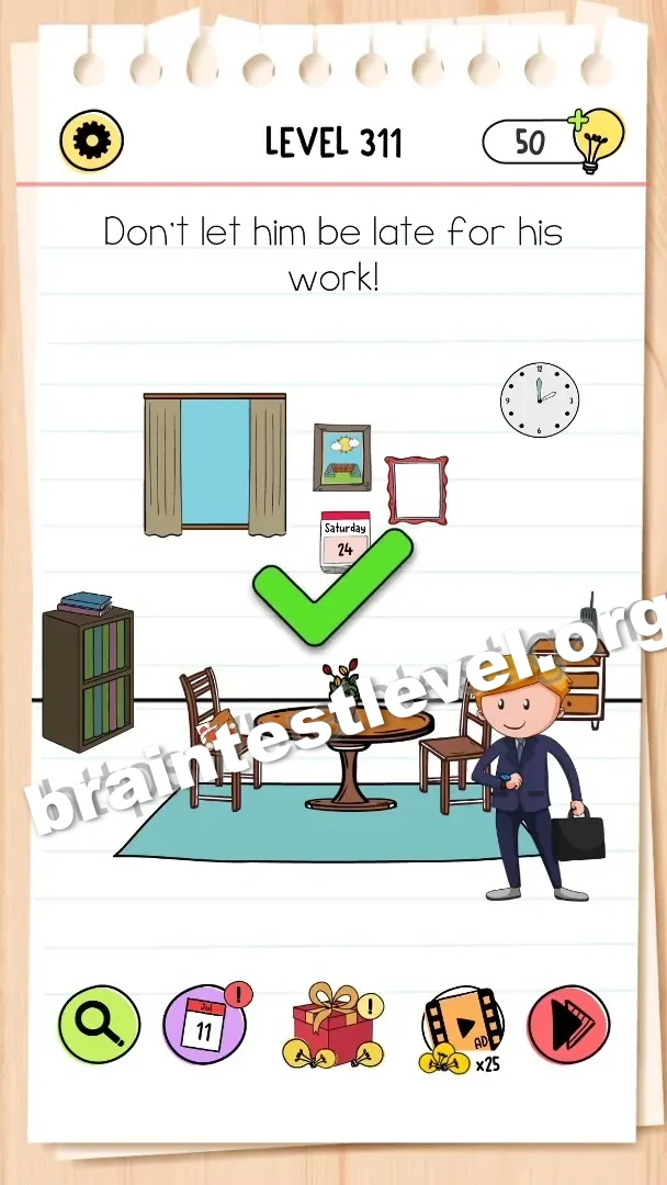 Brain Test All-Star Level 311 screenshot 2