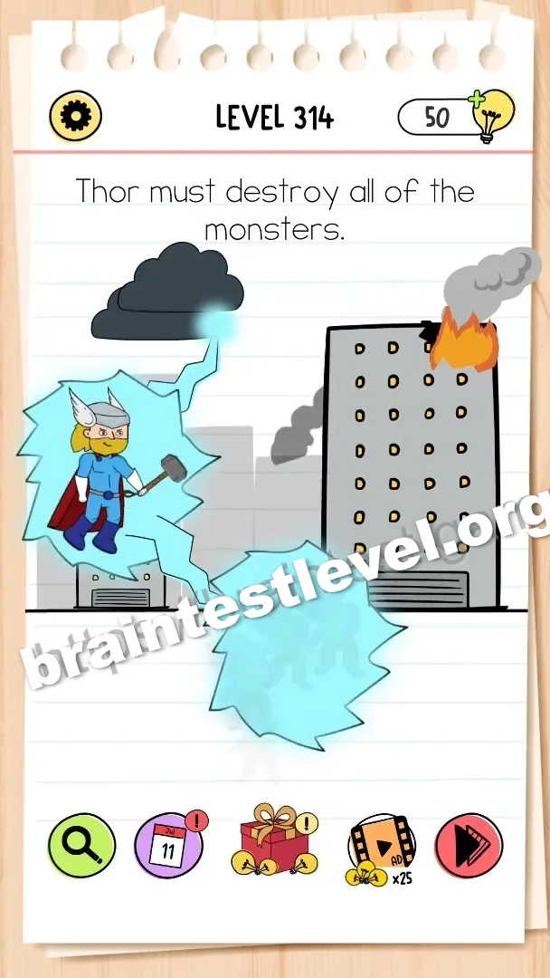 Level 314 screenshot