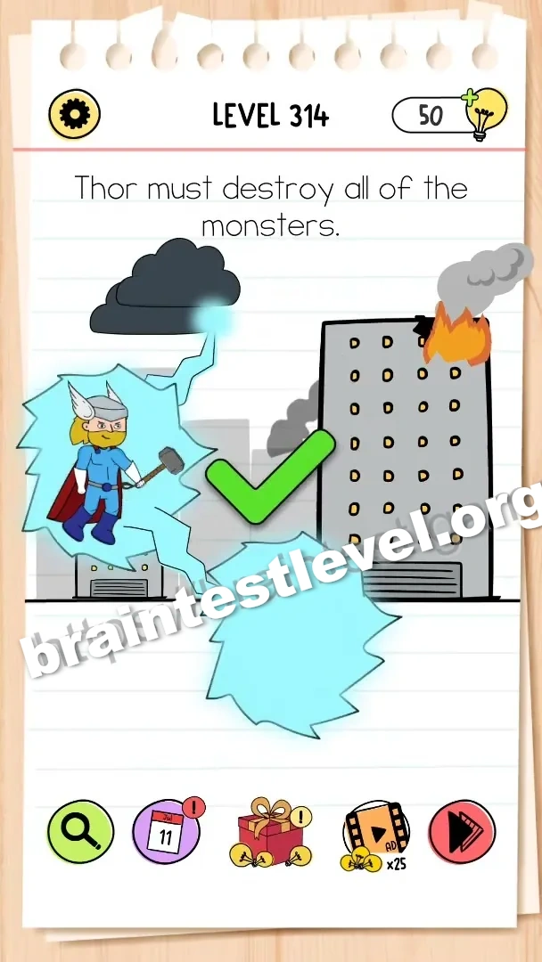 Brain Test All-Star Level 314 screenshot 2
