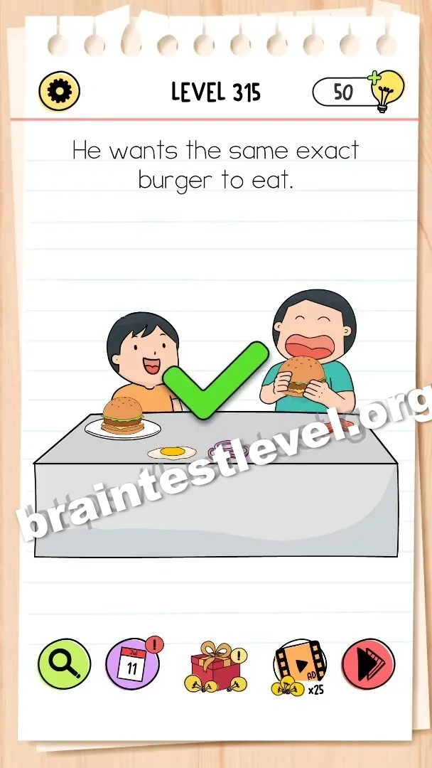 Brain Test All-Star Level 315 screenshot 2