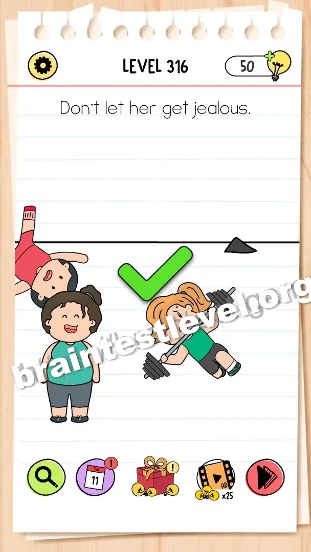 Brain Test All-Star Level 316 screenshot 2