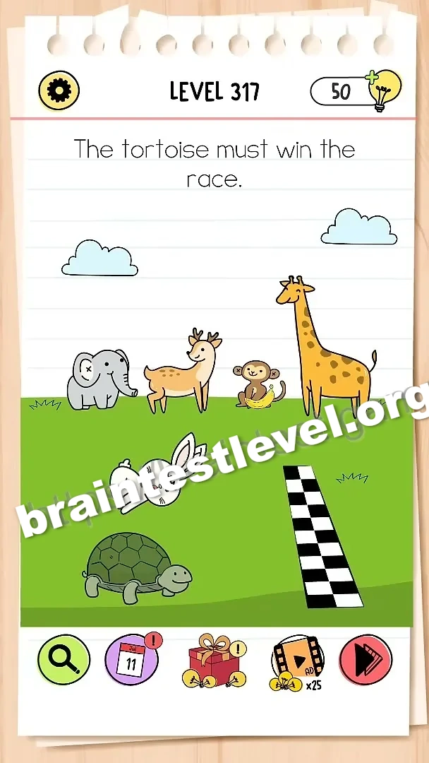 Level 317 screenshot
