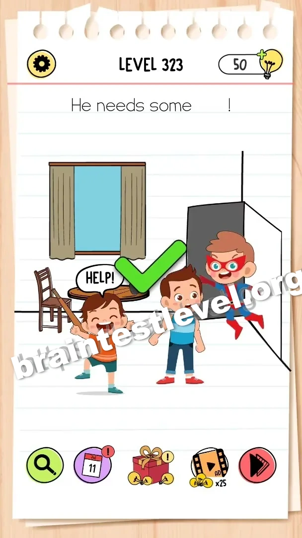 Brain Test All-Star Level 323 screenshot 2