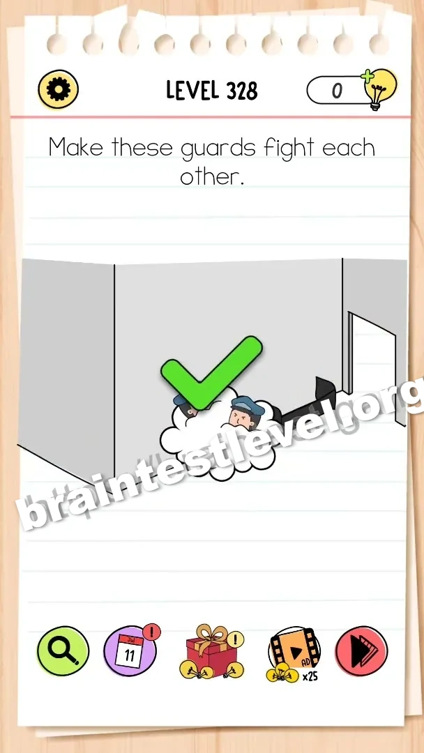 Brain Test All-Star Level 328 screenshot 2