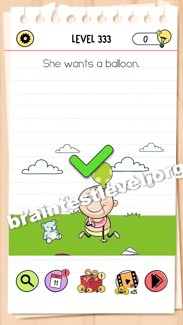 Brain Test All-Star Level 333 screenshot 2