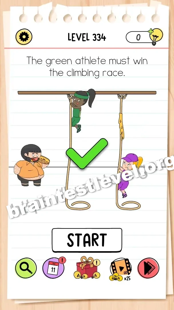 Brain Test All-Star Level 334 screenshot 2