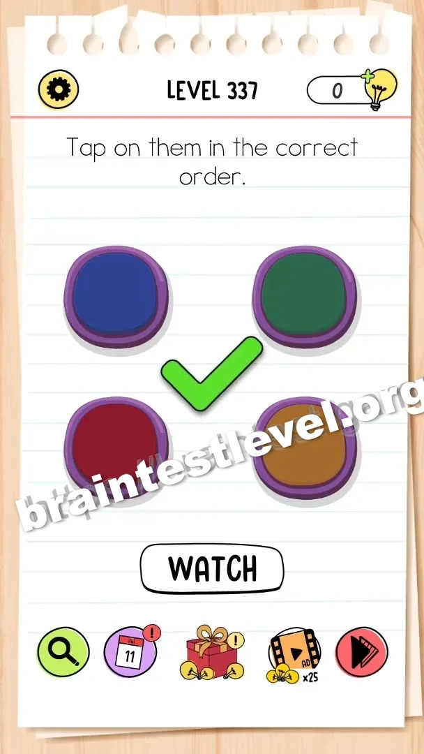 Brain Test All-Star Level 337 screenshot 2