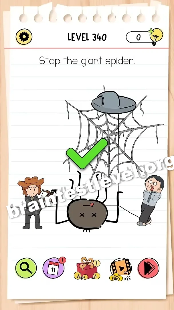 Brain Test All-Star Level 340 screenshot 2