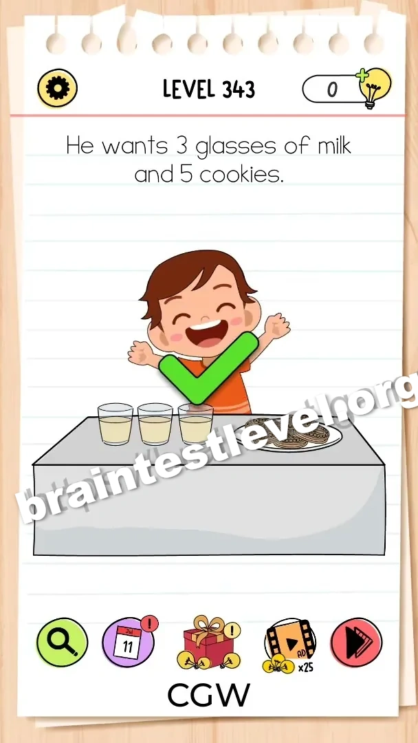 Brain Test All-Star Level 343 screenshot 2