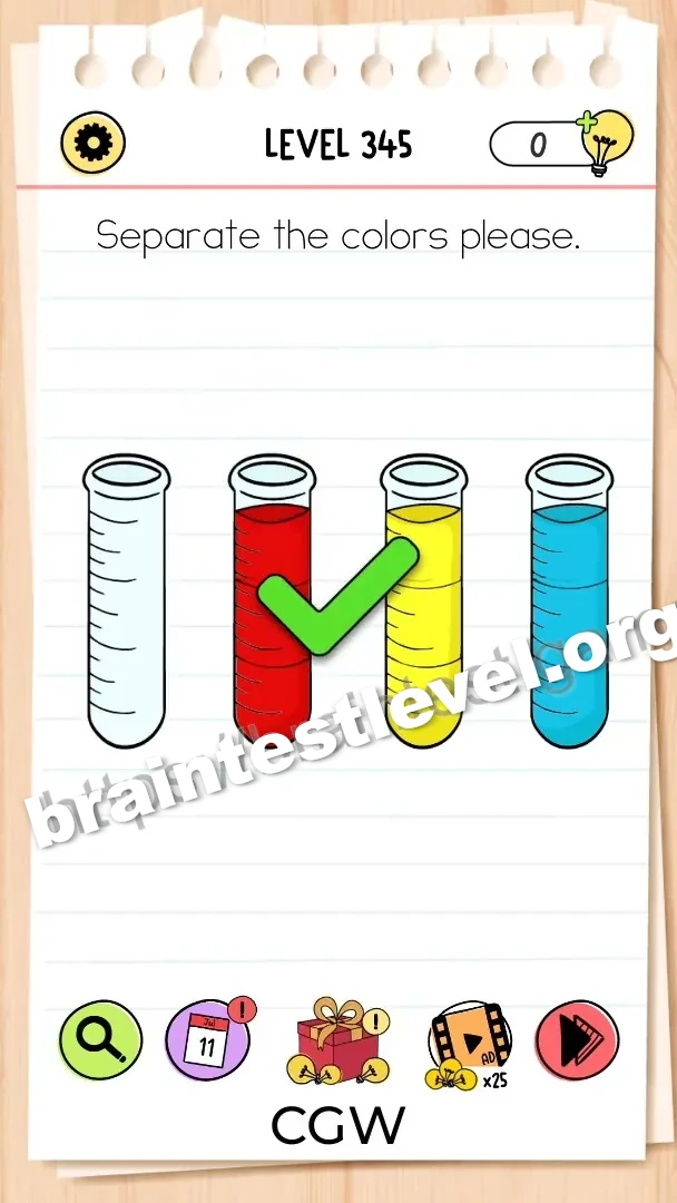 Brain Test All-Star Level 345 screenshot 2