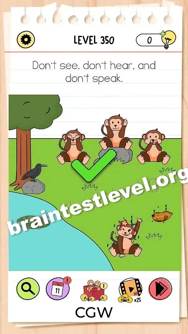 Brain Test All-Star Level 350 screenshot 2