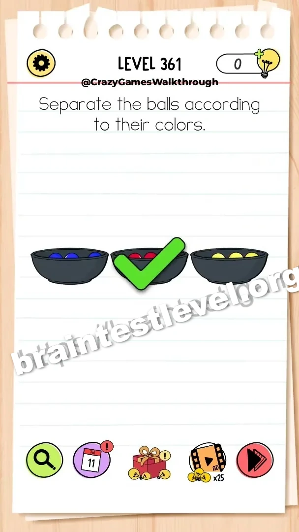 Brain Test All-Star Level 361 screenshot 2