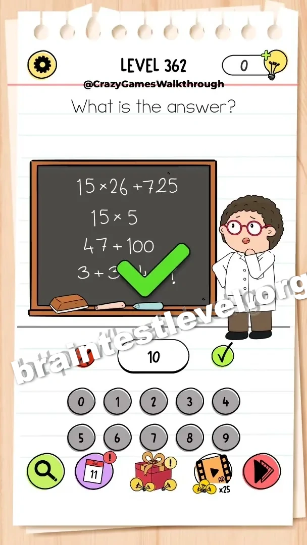 Brain Test All-Star Level 362 screenshot 2