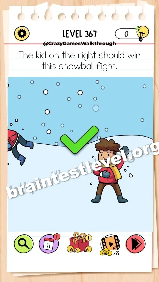 Brain Test All-Star Level 367 screenshot 2