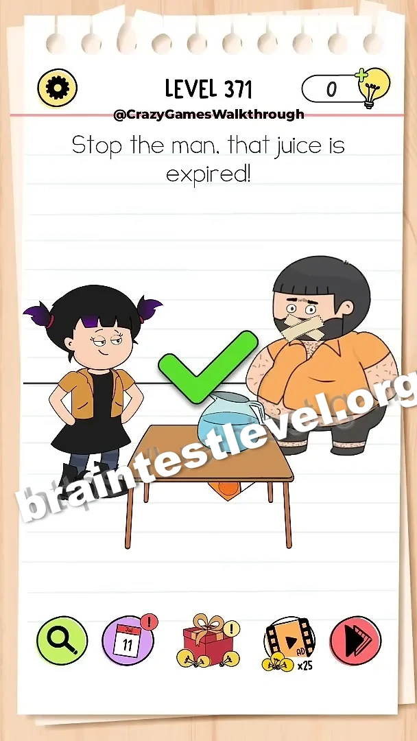 Brain Test All-Star Level 371 screenshot 2