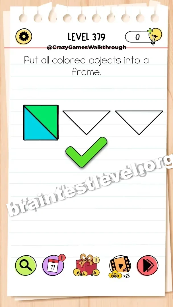 Brain Test All-Star Level 379 screenshot 2