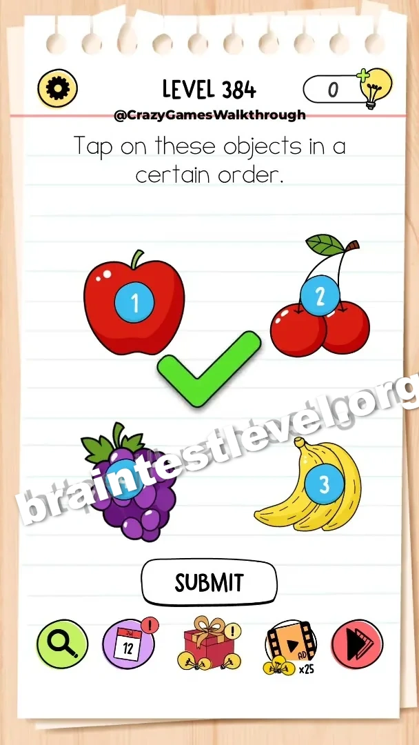 Brain Test All-Star Level 384 screenshot 2