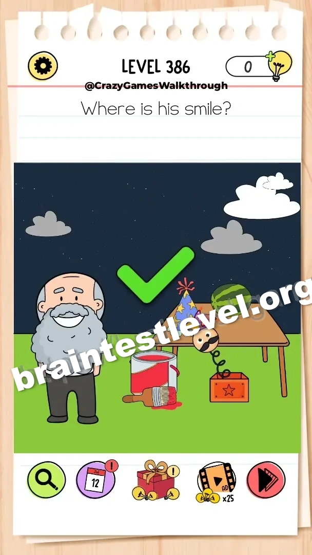Brain Test All-Star Level 386 screenshot 2