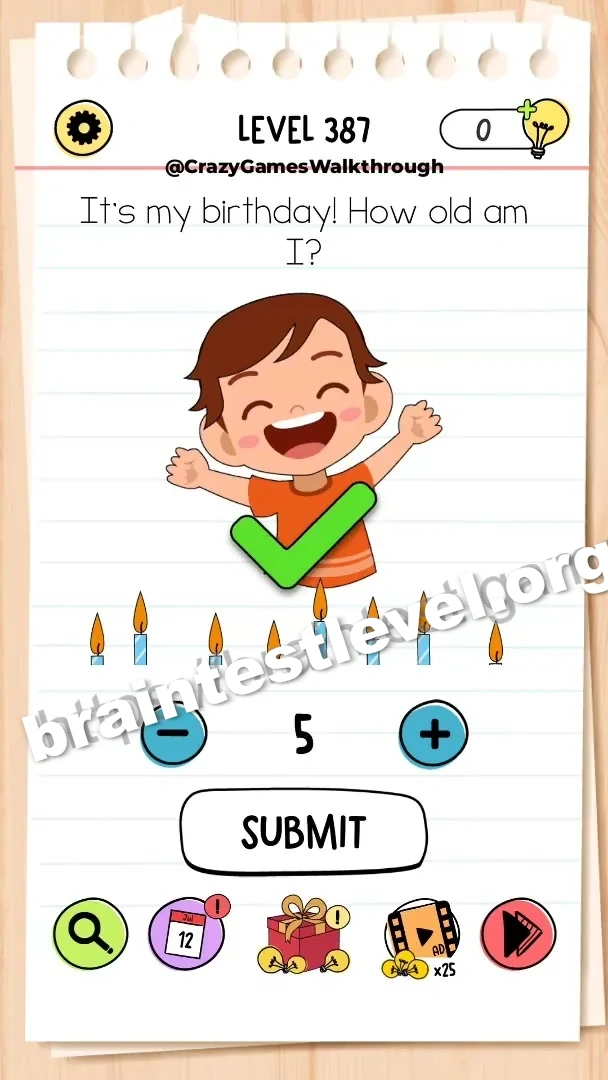 Level 387 screenshot