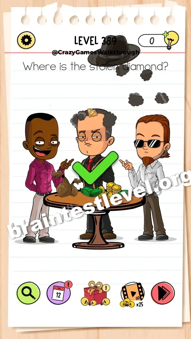 Brain Test All-Star Level 389 screenshot 2