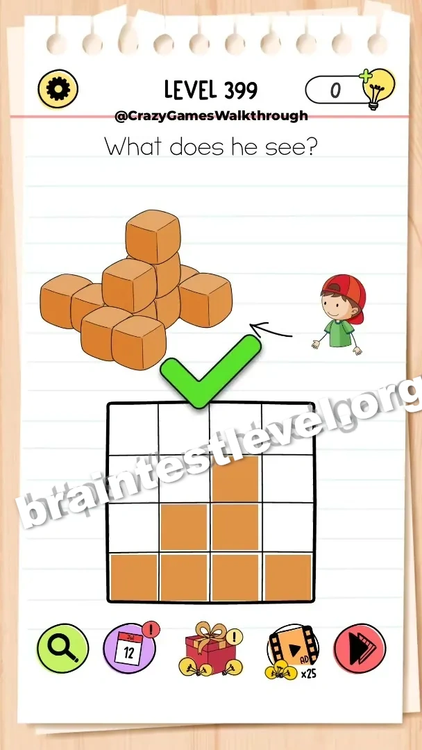 Brain Test All-Star Level 399 screenshot 2