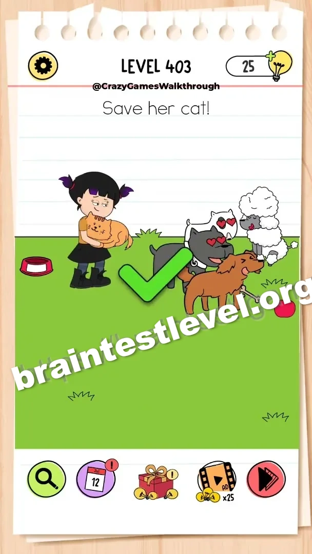 Brain Test All-Star Level 403 screenshot 2