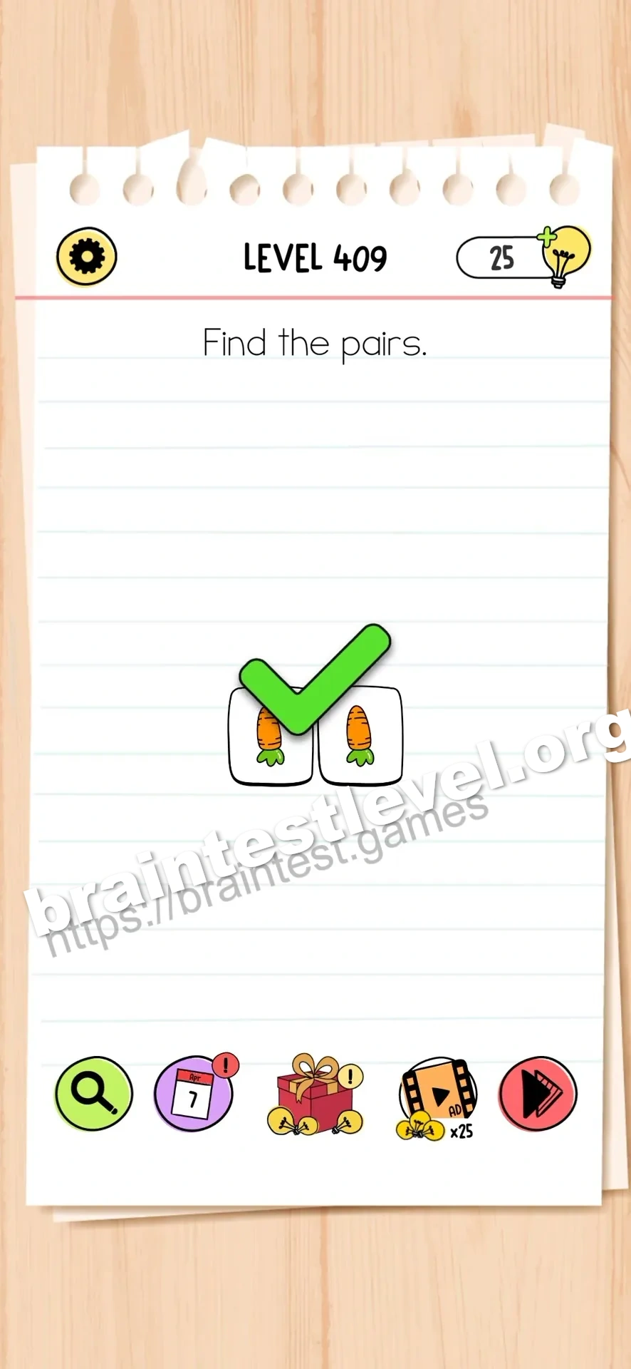 Brain Test All-Star Level 409 screenshot 2