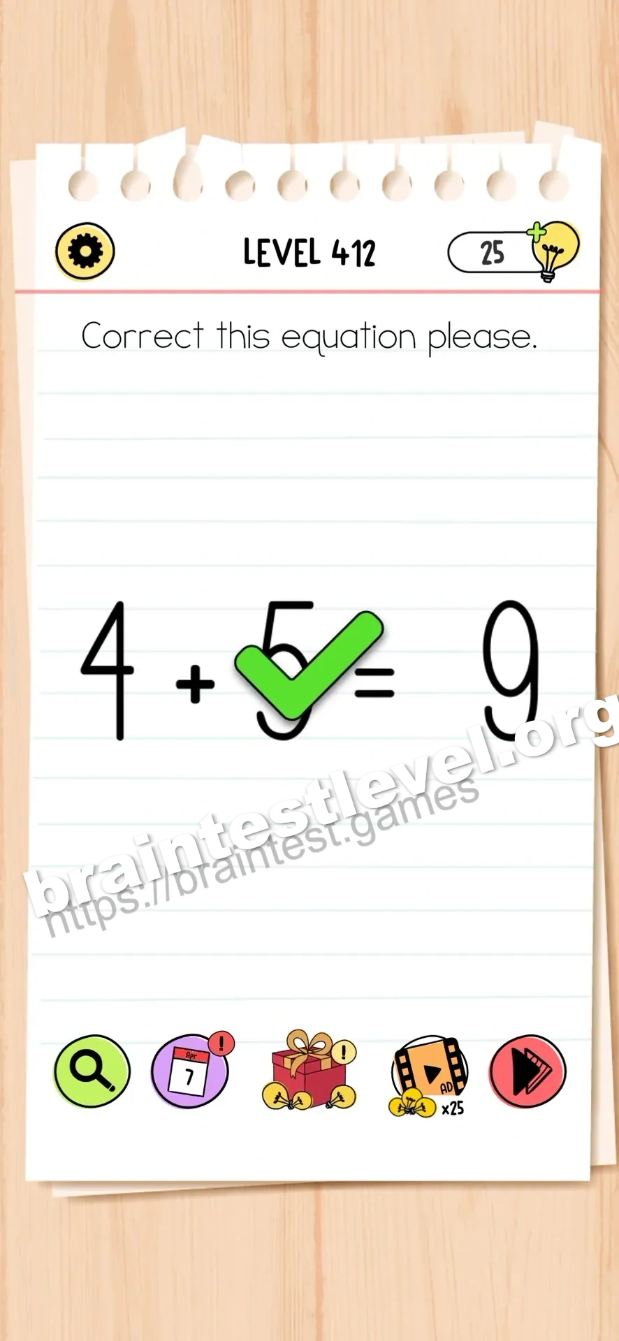 Brain Test All-Star Level 412 screenshot 2