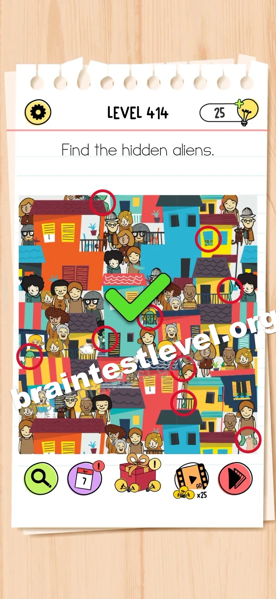 Brain Test All-Star Level 414 screenshot 2