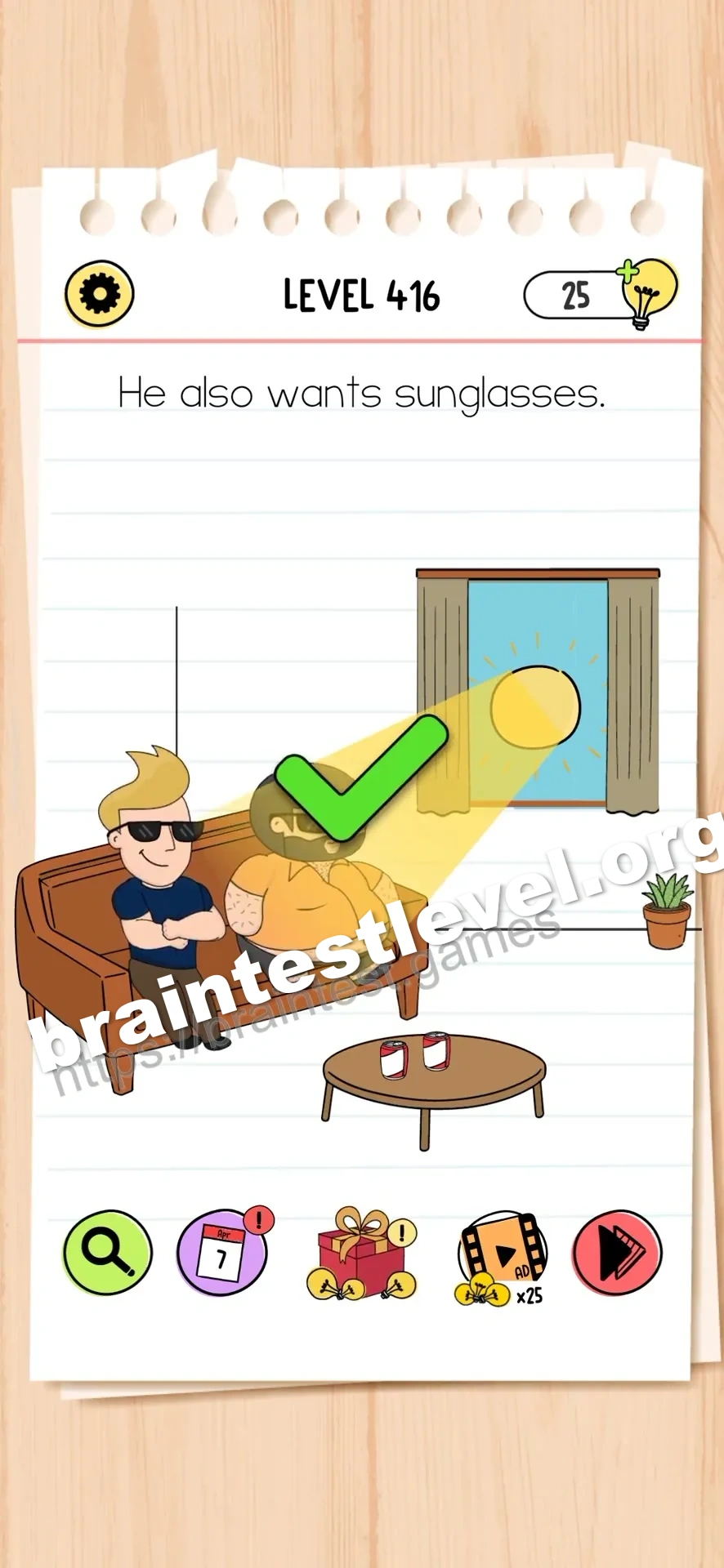 Brain Test All-Star Level 416 screenshot 2