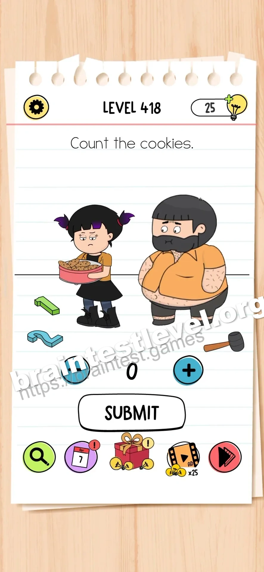 Level 418 screenshot