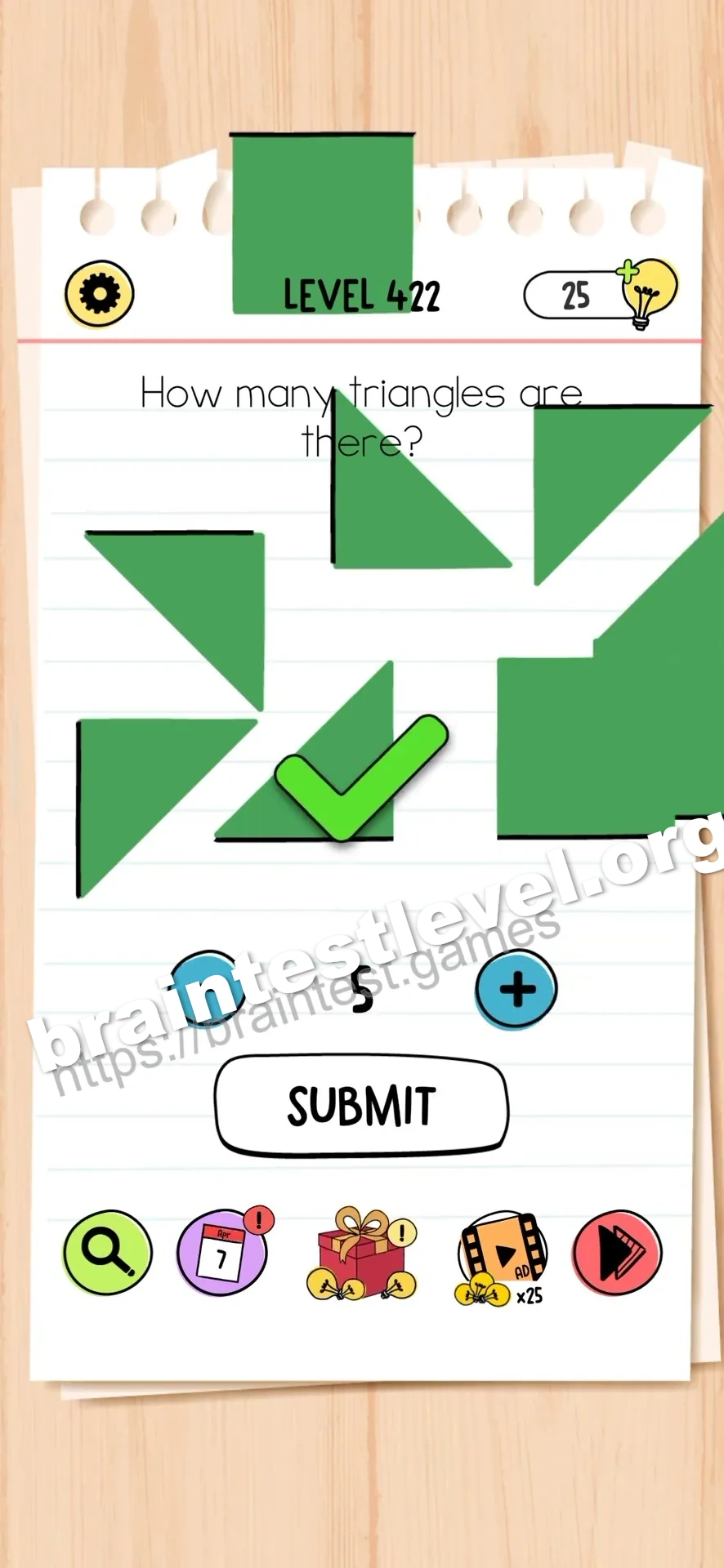 Brain Test All-Star Level 422 screenshot 2