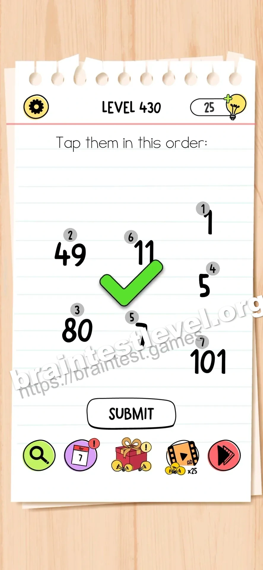 Brain Test All-Star Level 430 screenshot 2