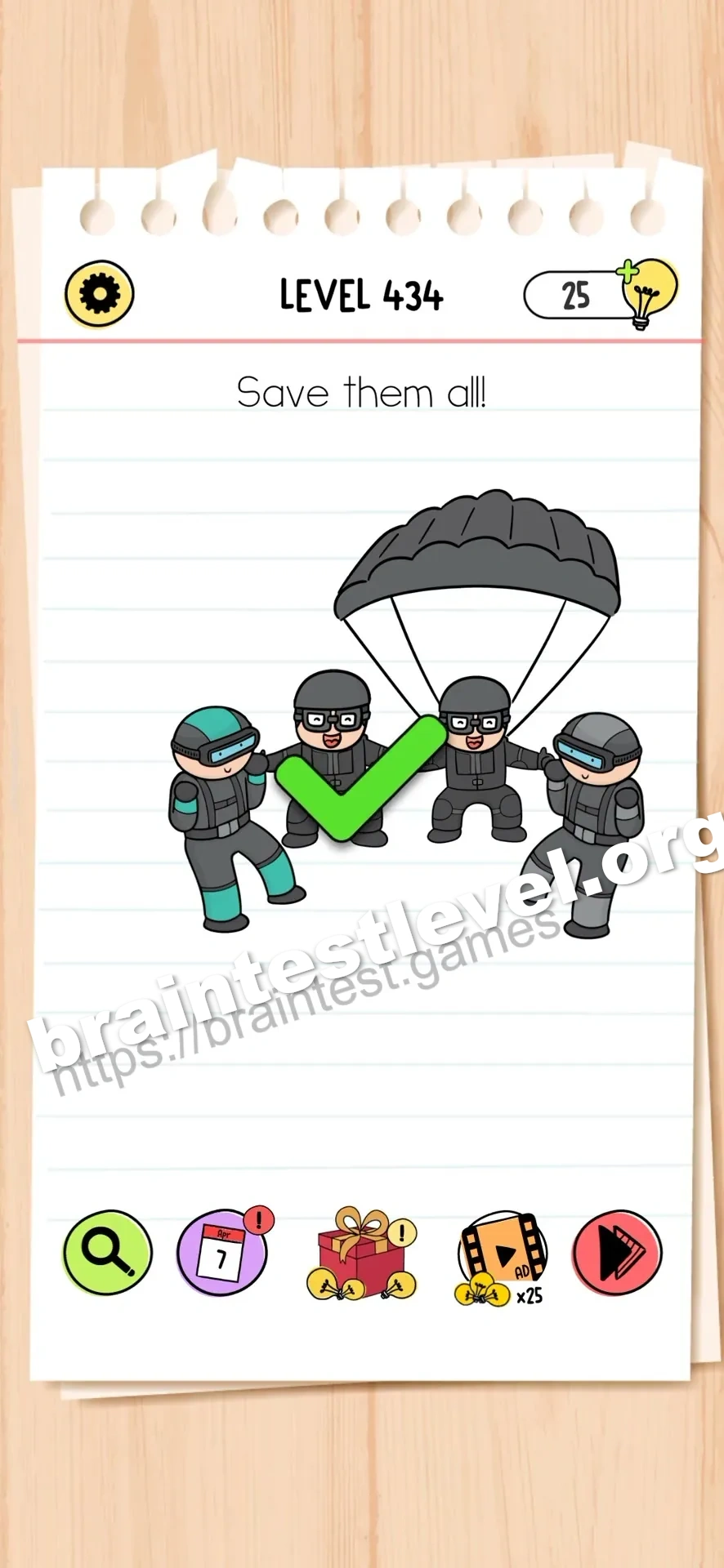 Brain Test All-Star Level 434 screenshot 2