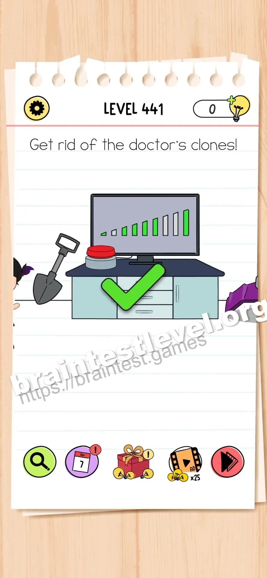 Brain Test All-Star Level 441 screenshot 2