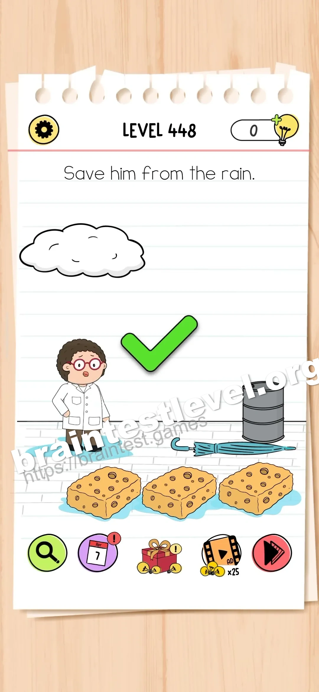 Brain Test All-Star Level 448 screenshot 2