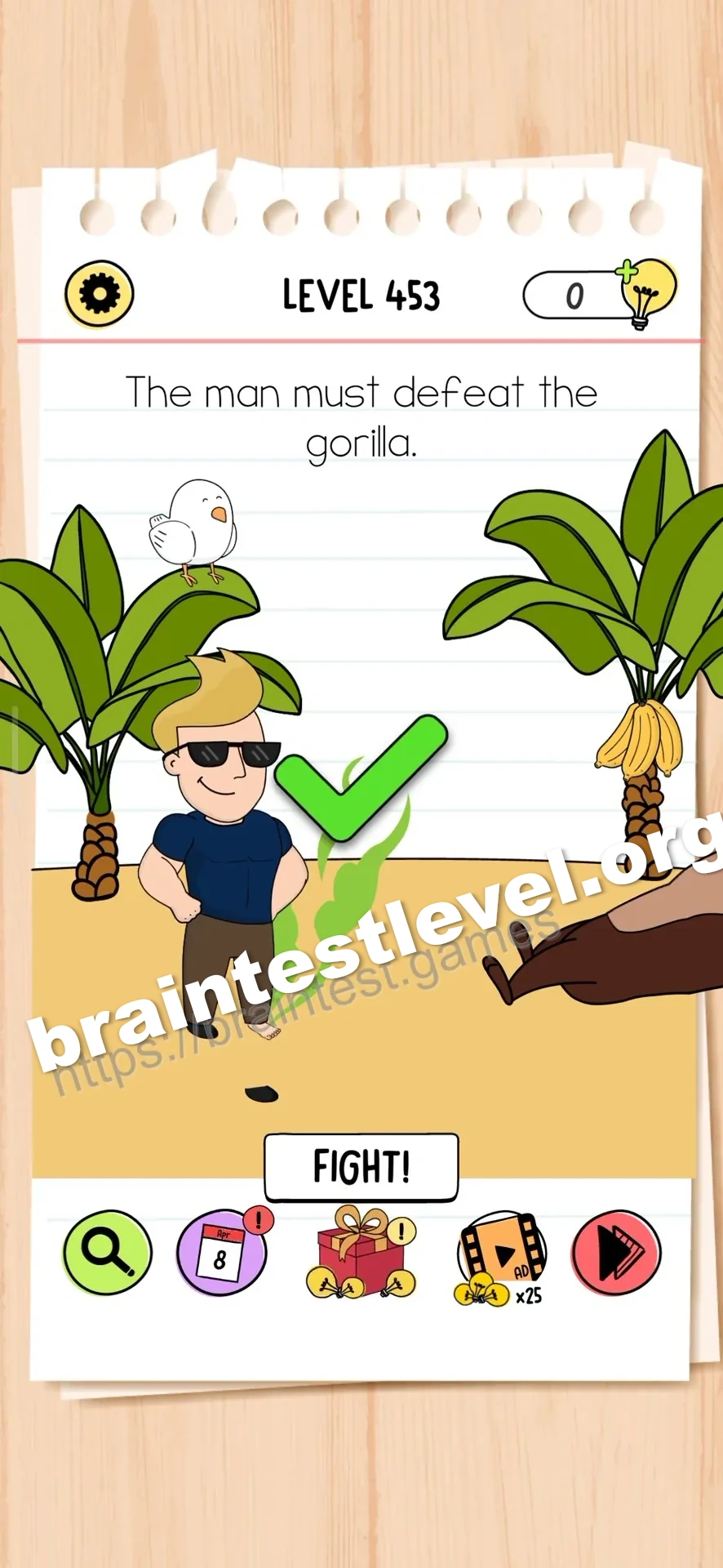 Brain Test All-Star Level 453 screenshot 2