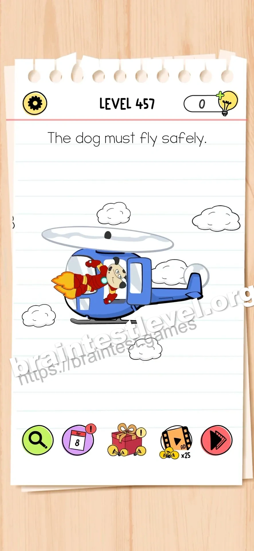Level 457 screenshot