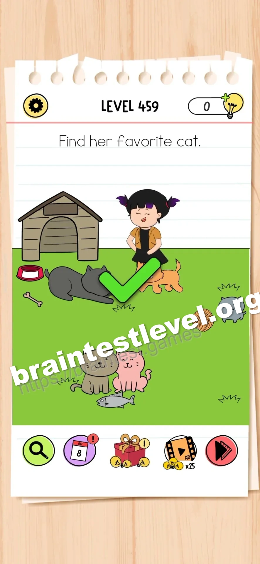 Brain Test All-Star Level 459 screenshot 2