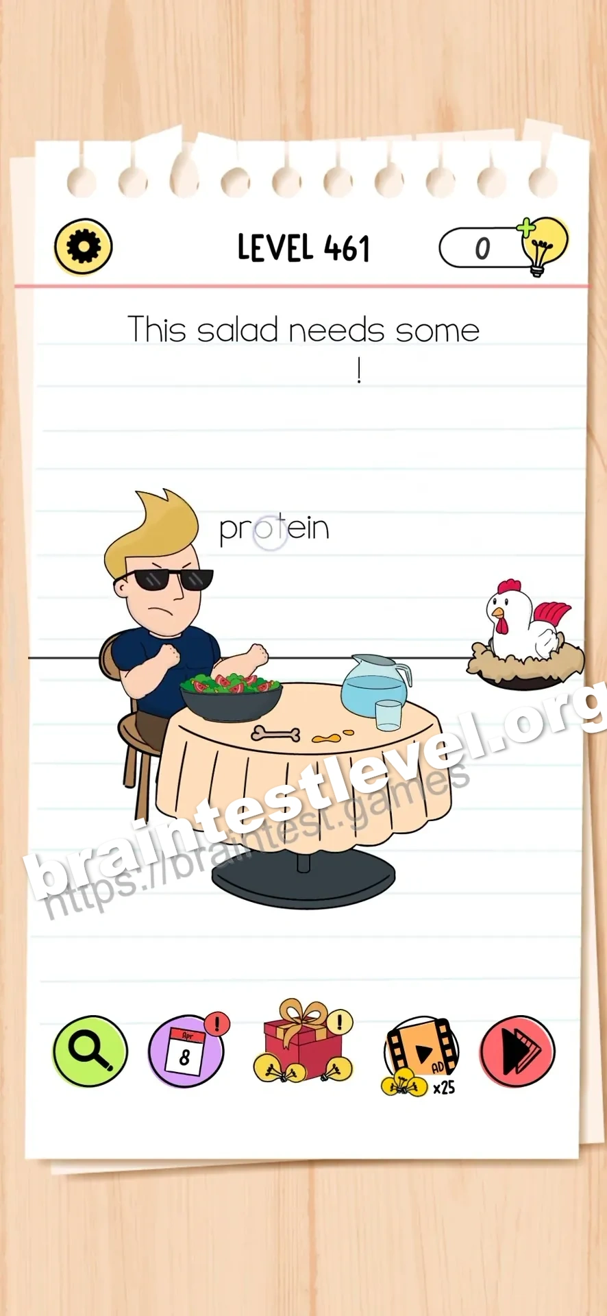 Level 461 screenshot