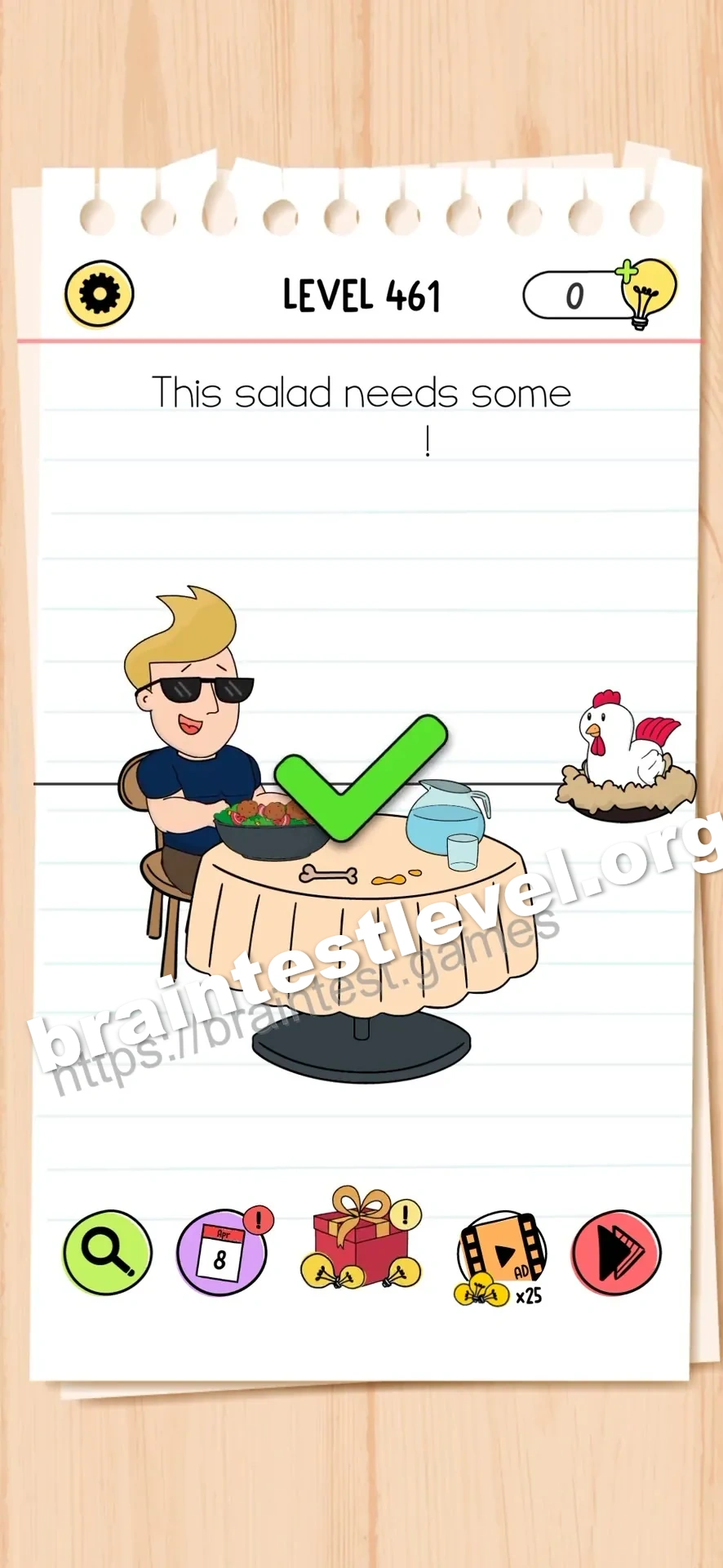 Brain Test All-Star Level 461 screenshot 2