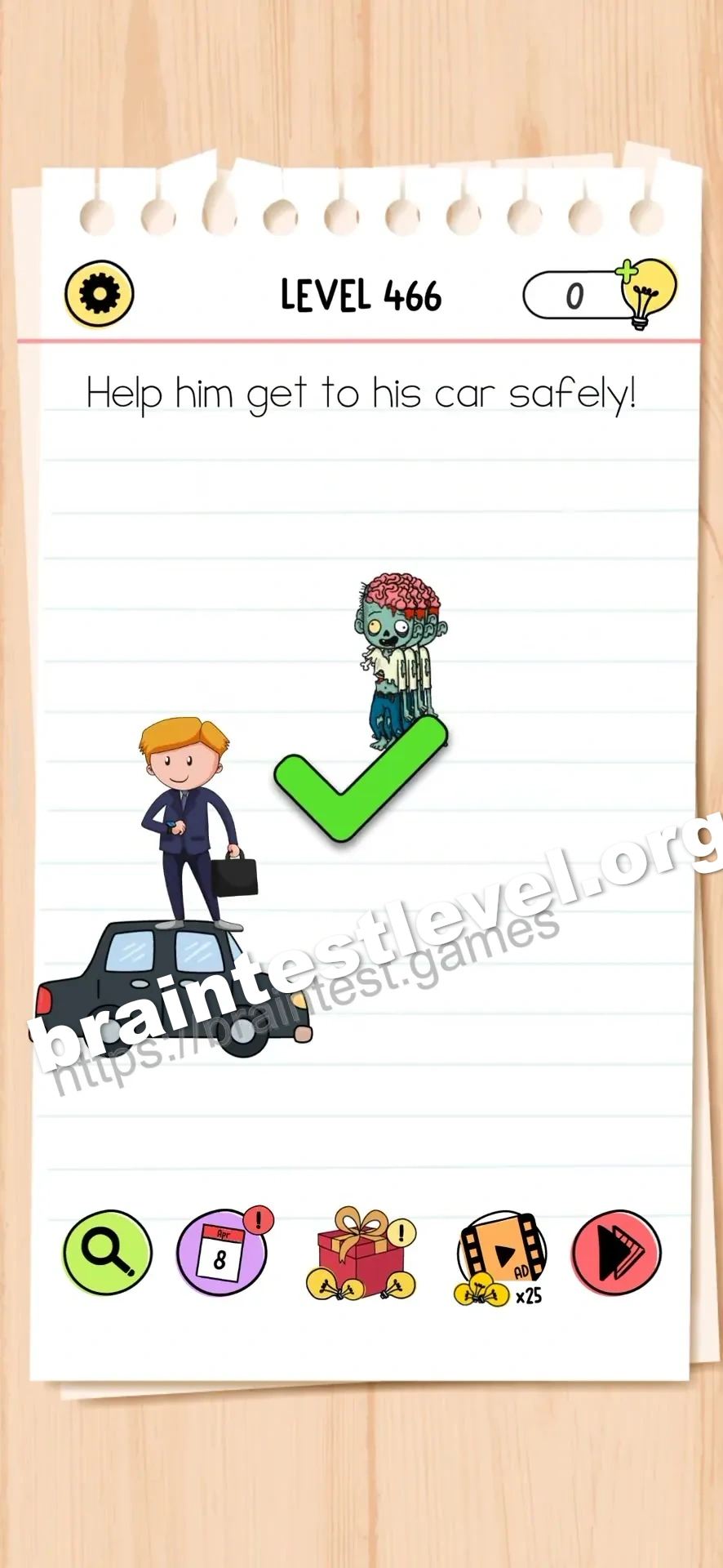 Brain Test All-Star Level 466 screenshot 2