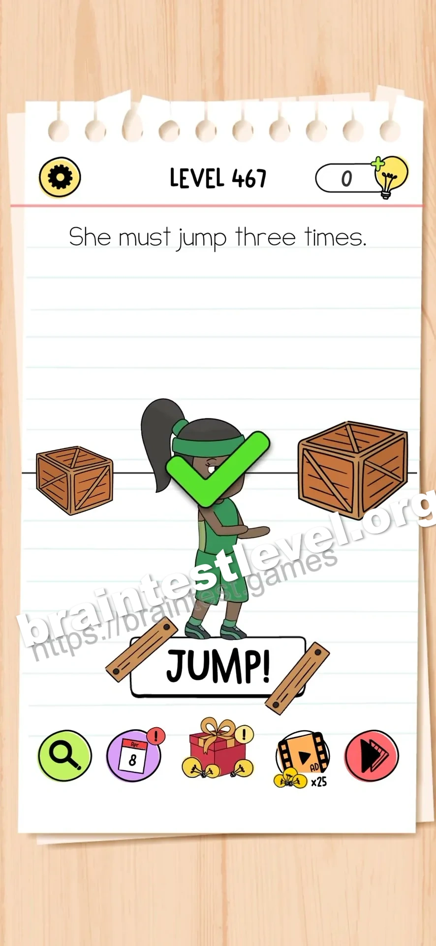 Brain Test All-Star Level 467 screenshot 2