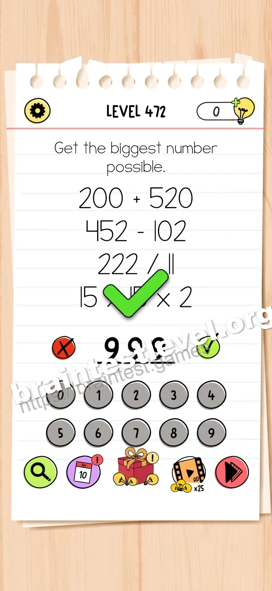 Brain Test All-Star Level 472 screenshot 2