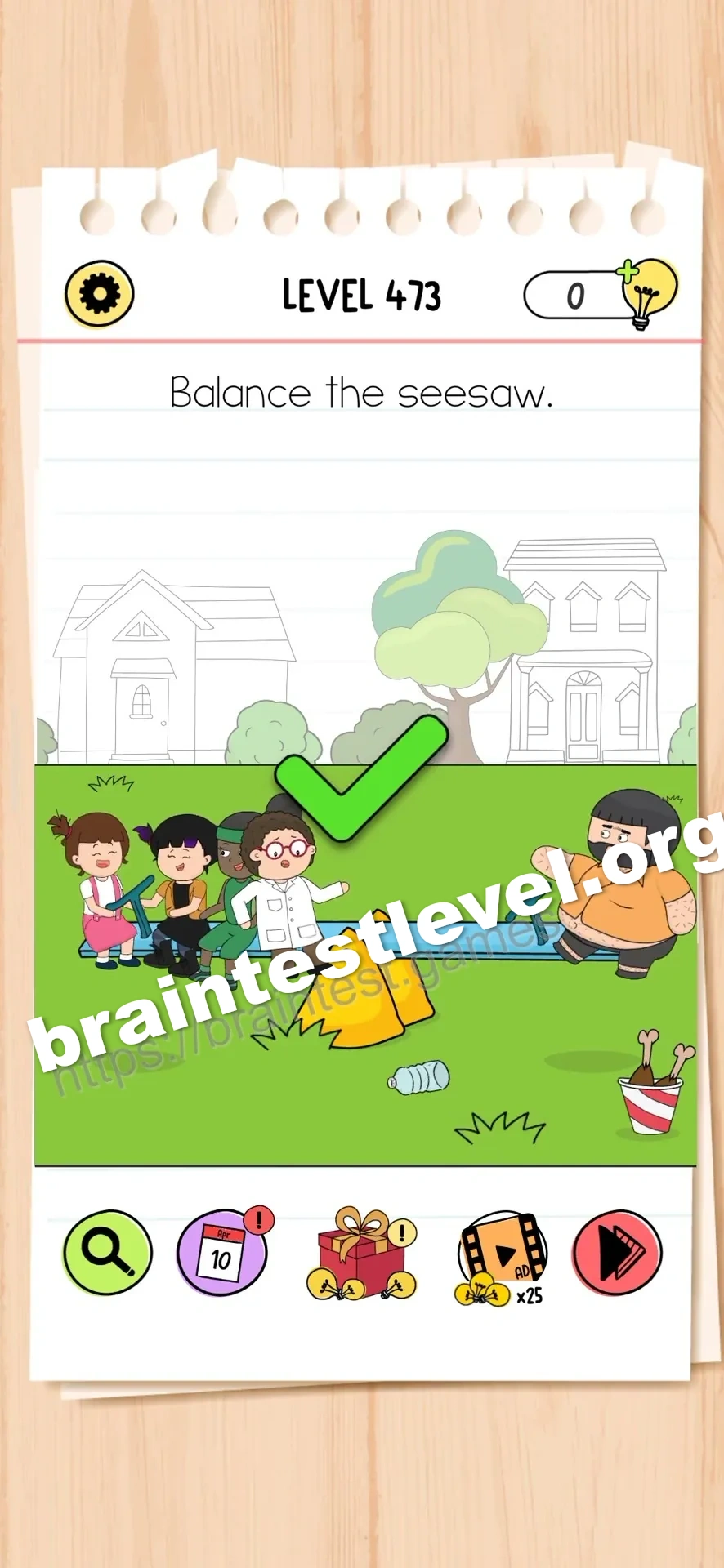 Brain Test All-Star Level 473 screenshot 2