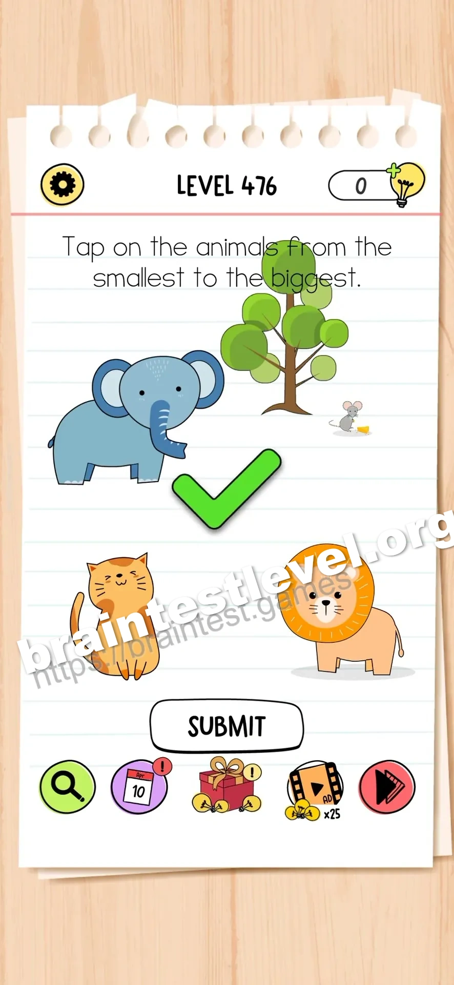 Brain Test All-Star Level 476 screenshot 2
