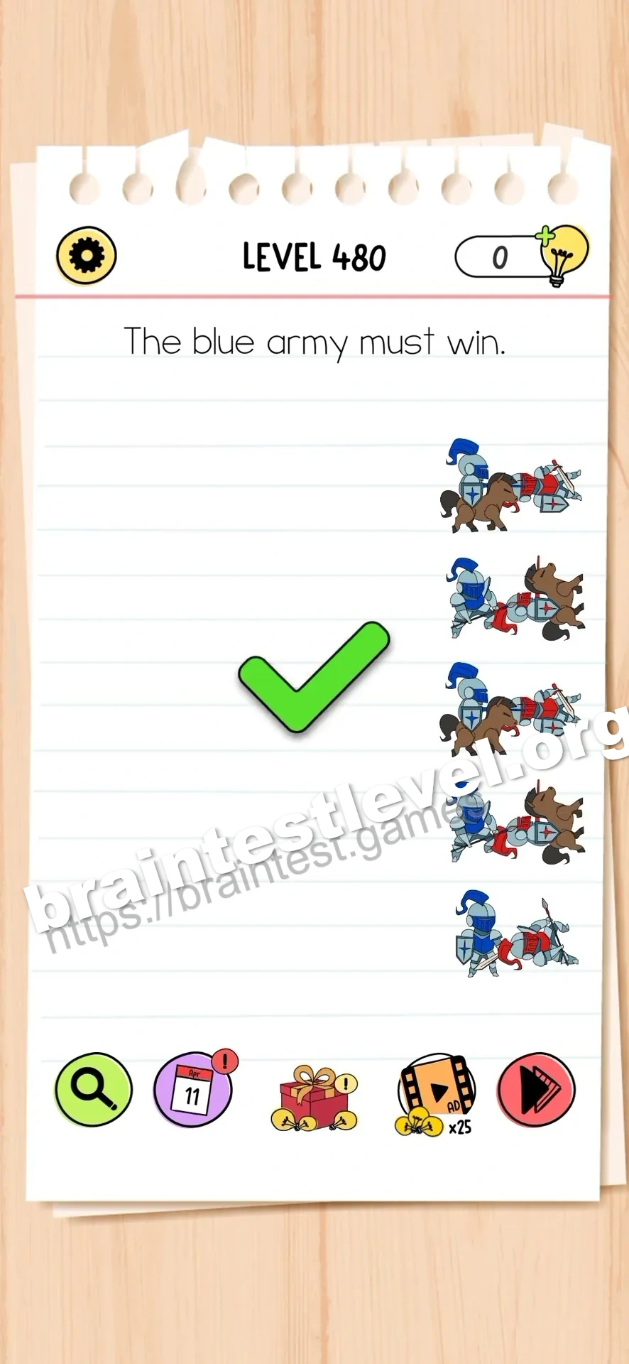 Brain Test All-Star Level 480 screenshot 2