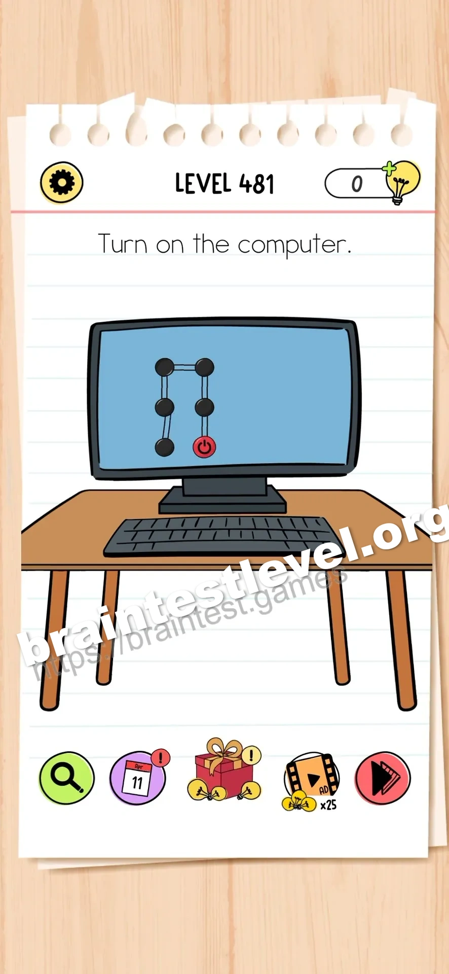 Level 481 screenshot